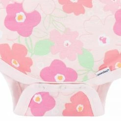 Gerber® See What's New 4-Pack Baby Girls Summer Blossom Tank Onesies® Bodysuits