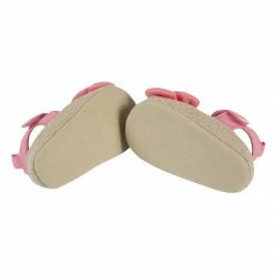 Gerber® Baby Girls Coral Pink Eyelet Espadrille Sandal See What's New