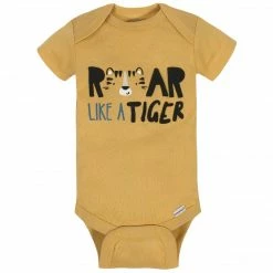 8-Pack Baby Boys Tiger Onesies® Brand Bodysuits BabyPreemie - 24M