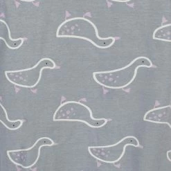 Gerber® 2-Piece Baby Girls Comfy Stretch Ducklings Gown And Cap Set BabyPreemie - 24M