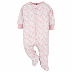 Gerber® Organic 2-Pack Baby Girls Bunny Sleep 'N Plays
