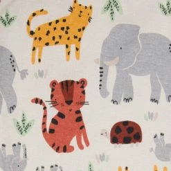 Gerber® BabyPreemie - 24M 5-Pack Baby Boys Safari Long Sleeve Onesies® Bodysuits