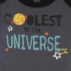 Gerber® 4-Piece Baby Boys Blast Off Onesies® Bodysuit, Tee, Shorts & Pant Set See What's New