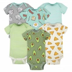 Gerber® 6-Pack Baby Avocados & Breakfast Onesies® Bodysuits