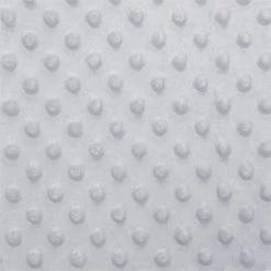 Gerber® Baby Girls Dotted Light Gray Changing Pad Cover