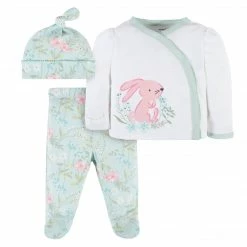 Gerber® 3-Piece Baby Girls Bunny Take Me Home Set See What's New