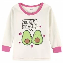 Gerber® 4-Piece Baby & Toddler Pink Avocado Snug Fit Cotton Pajamas BabyPreemie - 24M