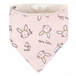 Gerber® 4-Pack Baby Girls Bunny Ballerina Bandana Bibs BabyPreemie - 24M