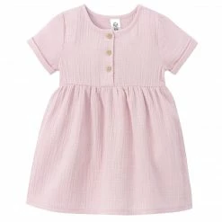 Gerber® Kids Infant & Toddler Girls Pink Gauze Dress