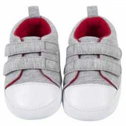Gerber® BabyPreemie - 24M Baby Boys Heather Gray Shoes