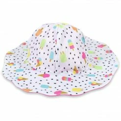 Gerber® 2-Piece Girls Frozen Treats Swimsuit & Hat Bundle