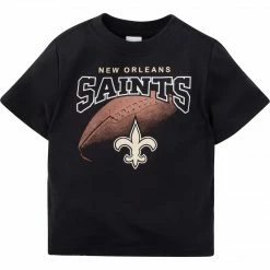 NFL 3-Pack Baby & Toddler Boys Saints Short Sleeve Shirts BabyPreemie - 24M