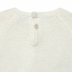 Gerber® Kids BabyPreemie - 24M Infant & Toddler Girls White Sweater With Tulle Trim