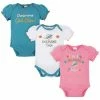 NFL Miami Dolphins Baby Girls Short Sleeve Bodysuits