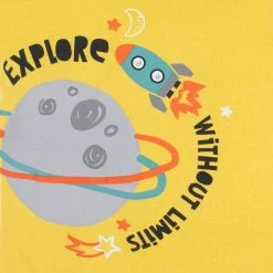 Gerber® 4-Piece Infant & Toddler Boys Blast Off Tees, Shorts & Pants Set See What's New