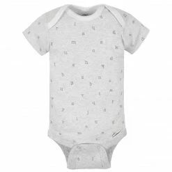 Gerber® 8-Pack Baby Neutral Words Short Sleeve Onesies® Bodysuits