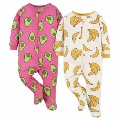 Gerber® 2-Pack Baby Pink Avocados & Bananas Sleep 'N Play