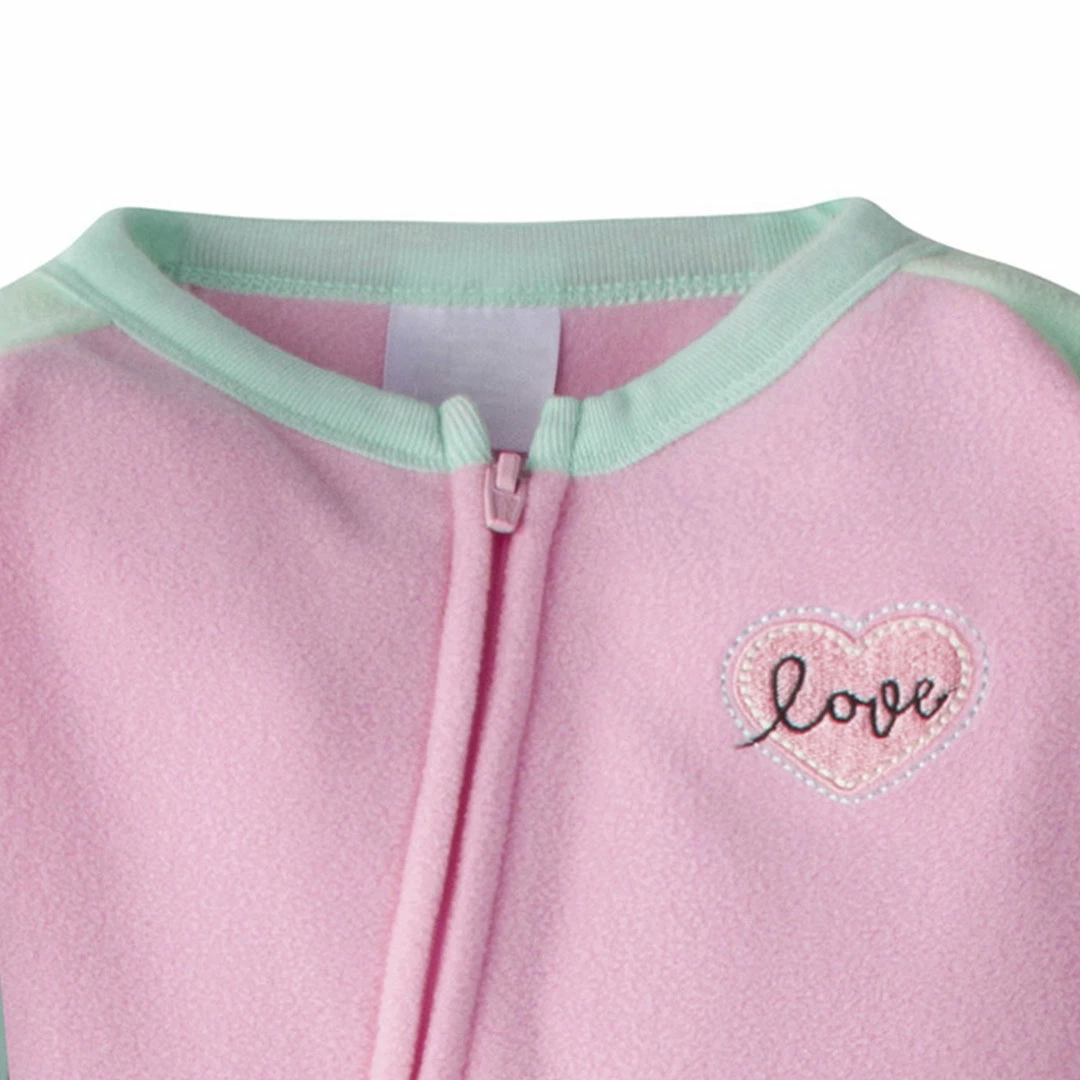 Cheap ✨ Gerber® 2-Pack Toddler 👧 Girls Love Blanket Sleepers Toddler2T - 5T ⌛ 2 Gerber® 2-Pack Toddler Girls Love Blanket Sleepers Toddler2T - 5T