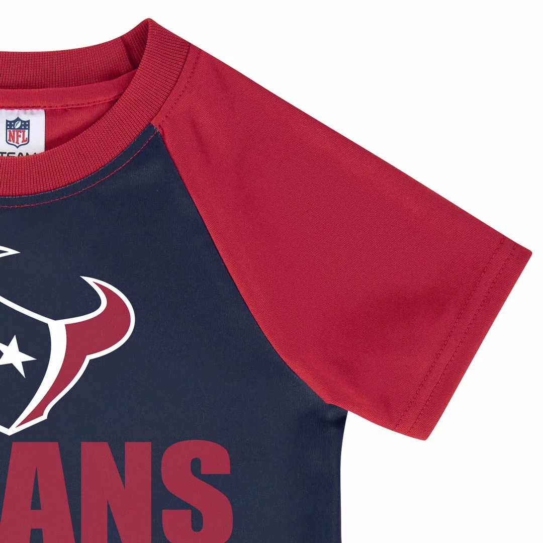 Budget ๐ NFL Houston Texans Boys Short Sleeve Tee ๐ Shirt Toddler2T - 5T ๐ 3 NFL Houston Texans Boys Short Sleeve Tee Shirt Toddler2T - 5T