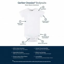 Gerber® Baby Neutral "My First Birthday" Short Sleeve Onesies® Bodysuit