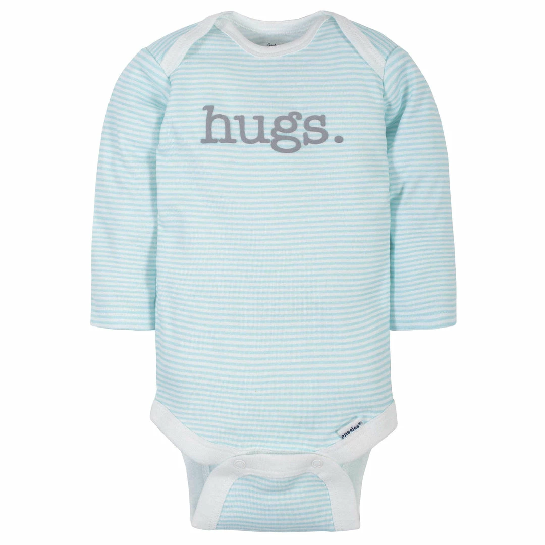 Cheapest 🧨 Gerber® 6-Pack Baby Neutral Words Long Sleeve Onesies® Bodysuits 🧨 5 Gerber® 6-Pack Baby Neutral Words Long Sleeve Onesies® Bodysuits