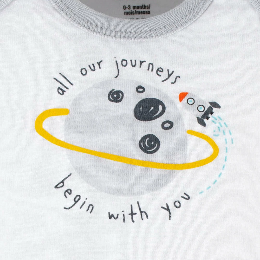 Top 10 💯 Gerber® See What's New 3-Piece Baby Boys Blast Off Short Sleeve Onesies® Bodysuits & Pants Set 🌟 7 Gerber® See What's New 3-Piece Baby Boys Blast Off Short Sleeve Onesies® Bodysuits & Pants Set