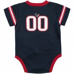NFL BabyPreemie - 24M Houston Texans Baby Jersey Bodysuit