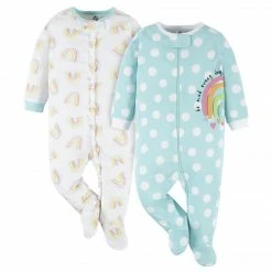 Gerber® 2-Pack Baby Girls Dots Of Rainbows Sleep 'N Plays