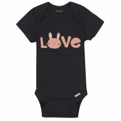 6-Piece Baby Girls Bunny Onesies® Brand Bodysuits & Pants Set