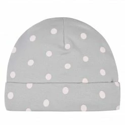 Gerber® 4-Piece Baby Girls Comfy Stretch Floral Leopard Caps & No Scratch Mittens Set BabyPreemie - 24M