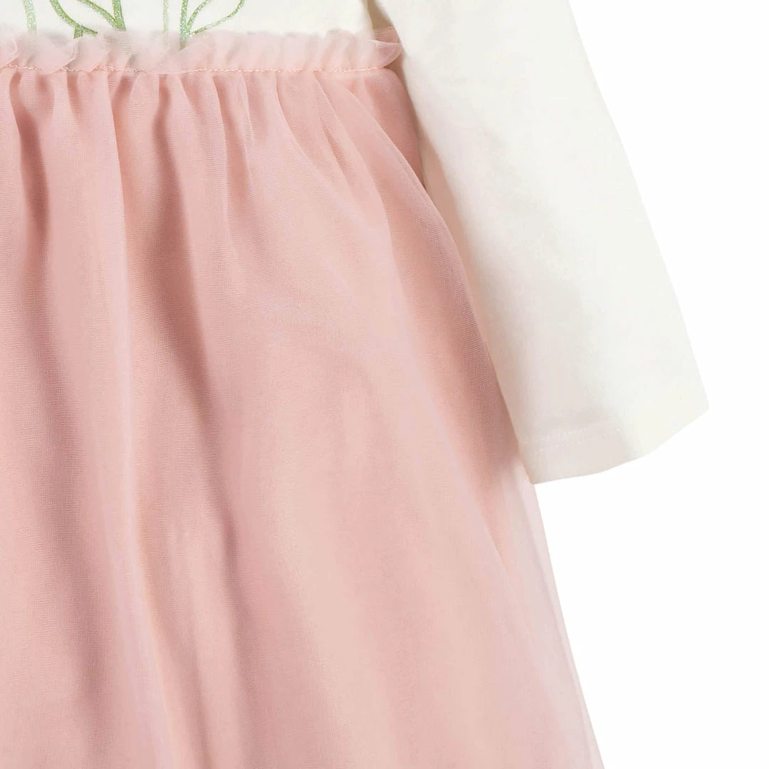 Deals 🎁 Gerber® BabyPreemie - 24M Baby & Toddler 👧 Girls Floral Meadow Long Sleeve Tulle 👗 Dress ⭐ 4 Gerber® BabyPreemie - 24M Baby & Toddler Girls Floral Meadow Long Sleeve Tulle Dress