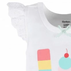 Buy 🔔 Gerber® 4-Pack Baby 👧 Girls Dots Of Rainbows Tank Onesies® Bodysuits 🎉 18 Gerber® 4-Pack Baby Girls Dots Of Rainbows Tank Onesies® Bodysuits