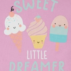 Gerber® 4-Piece Infant & Toddler Girls Ice Cream Dreams Snug Fit Cotton Pajamas