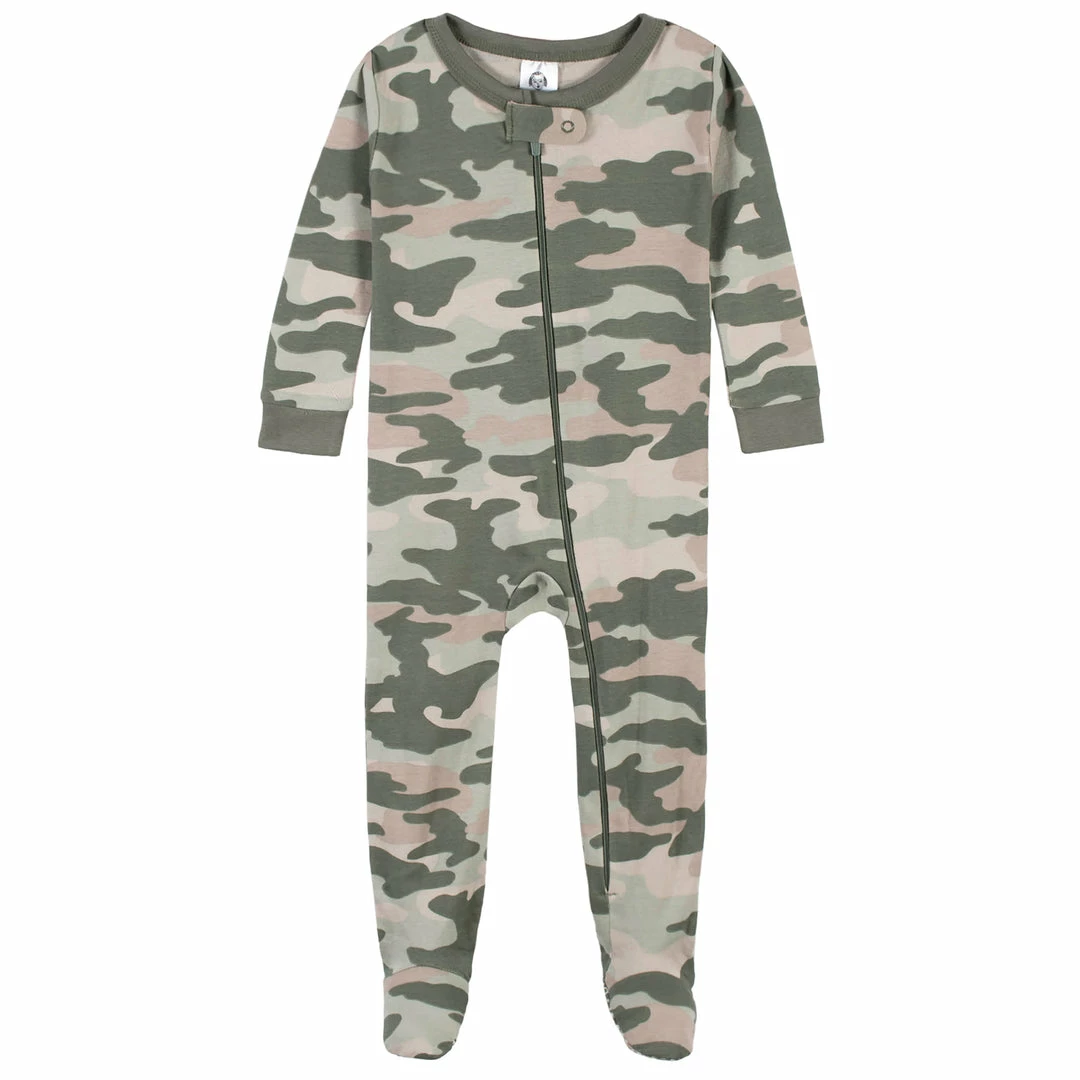 Hot Sale 🎉 Gerber® See What's New 2-Pack Baby & Toddler Boys Camping Fun Snug Fit Footed Cotton Pajamas ⌛ 4 Gerber® See What's New 2-Pack Baby & Toddler Boys Camping Fun Snug Fit Footed Cotton Pajamas