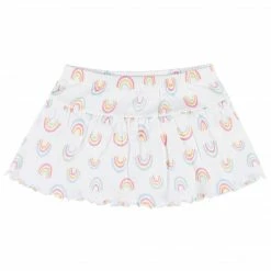 Gerber® 4-Piece Infant & Toddler Girls Dots Of Rainbows Tees, Skort & Pants Set