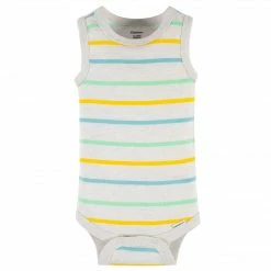 Gerber® See What's New 4-Pack Baby Boys Later Gator Tank Onesies® Bodysuits
