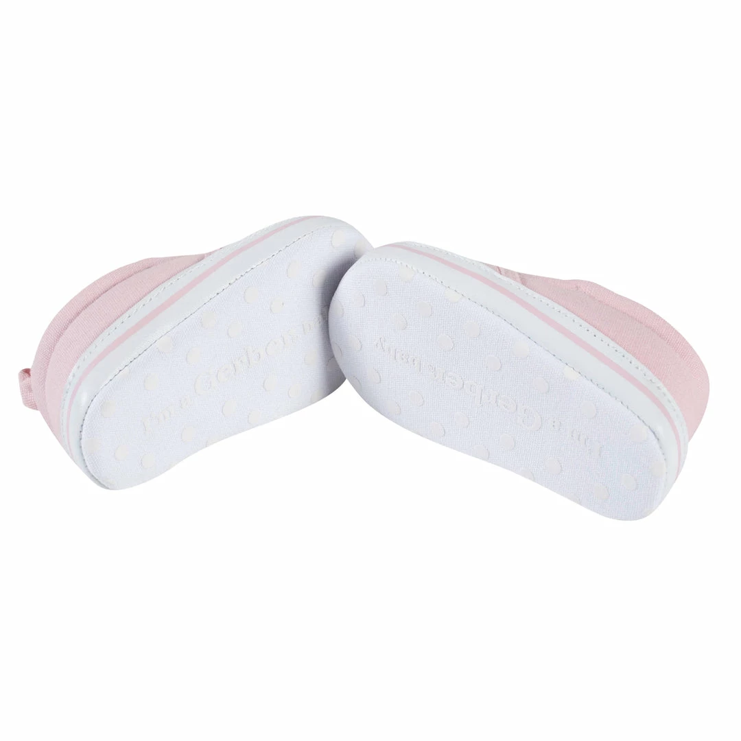 Budget 👍 Gerber® Baby 👧 Girls Pink Slip-On 👟 Sneaker 🧨 4 Gerber® Baby Girls Pink Slip-On Sneaker
