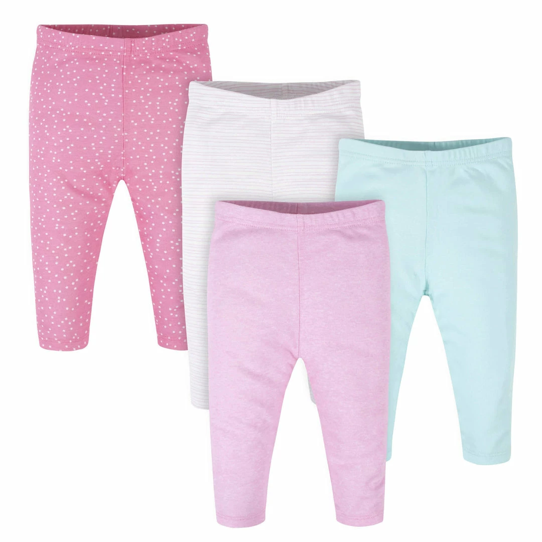 Wholesale ⌛ Onesies® Brand 4-Pack Baby 👧 Girls Pink Stripes Pants BabyPreemie - 24M ✨ 1 Onesies® Brand 4-Pack Baby Girls Pink Stripes Pants BabyPreemie - 24M