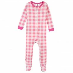 Gerber® 2-Pack Baby & Toddler Girls Summer Blossom Snug Fit Footed Cotton Pajamas