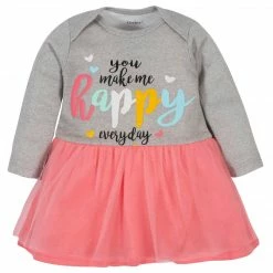 Gerber® 2-Piece Baby Girls Rainbow Organic Dress Set BabyPreemie - 24M