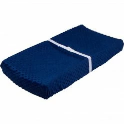 Gerber® Baby Boys Dotted Navy Changing Pad Cover