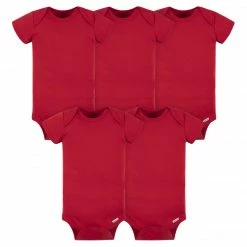 Gerber® 5-Pack Baby Red Onesies® Bodysuits BabyPreemie - 24M