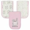 Gerber® 3-Pack Baby Girls Princess Terry Burp Cloths