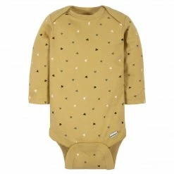 Gerber® BabyPreemie - 24M 6-Pack Baby Boys Tiger Long Sleeve Onesies® Bodysuits