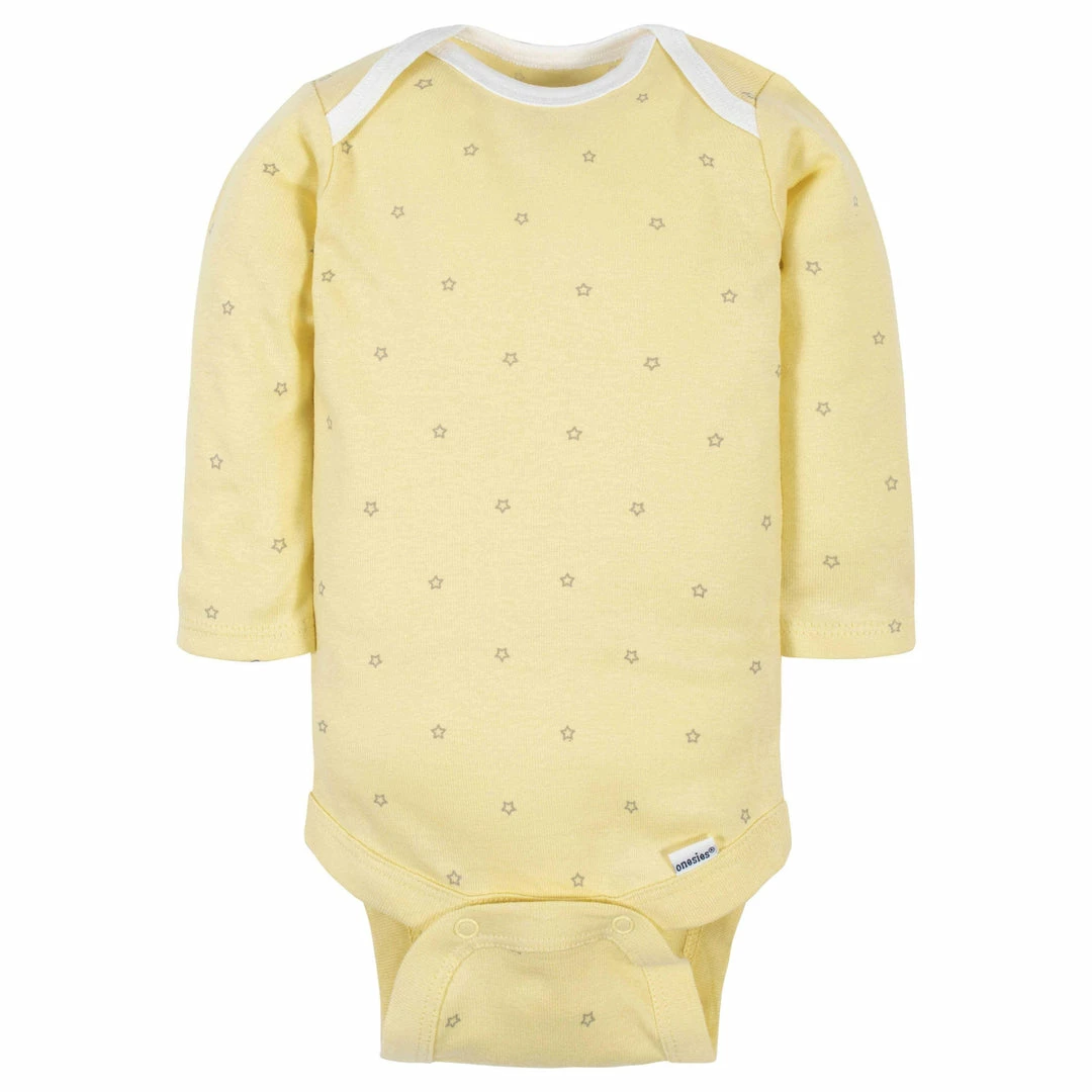 Cheapest 🧨 Gerber® 6-Pack Baby Neutral Words Long Sleeve Onesies® Bodysuits 🧨 4 Gerber® 6-Pack Baby Neutral Words Long Sleeve Onesies® Bodysuits