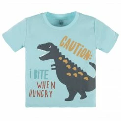 Gerber® 4-Piece Infant & Toddler Boys Dino Blues Tees, Shorts & Pants Set See What's New