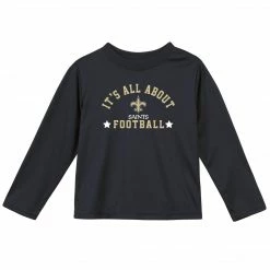 NFL New Orleans Saints Baby & Toddler Boys Long Sleeve Tee Shirt