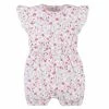 Gerber® BabyPreemie - 24M Baby Girls Comfy Stretch Roses & Bunnies Romper
