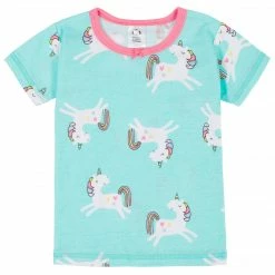 Gerber® 4-Piece Infant & Toddler Girls Unicorn Snug Fit Cotton Pajamas