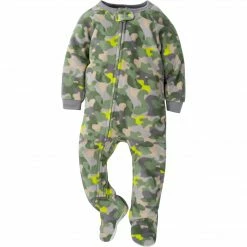 Gerber® BabyPreemie - 24M 2-Pack Baby & Toddler Boys Camo Fleece Pajamas